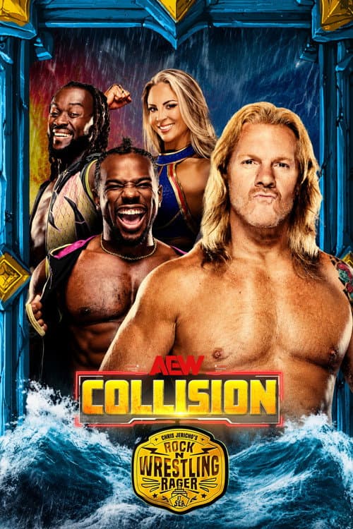 AEW Collision: Chris Jericho's Rock N' Wrestling Rager afişi