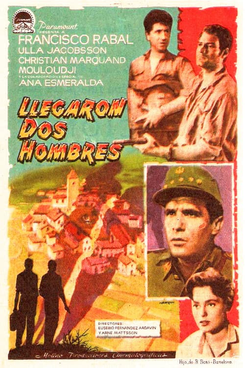 Llegaron dos hombres afişi