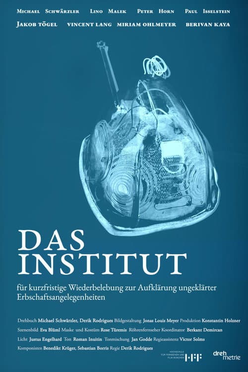 Das Institut für kurzfristige Wiederbelebung zur Aufklärung ungeklärter Erbschaftsangelegenheiten afişi