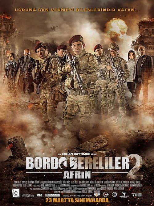 Bordo Bereliler 2: Afrin afişi