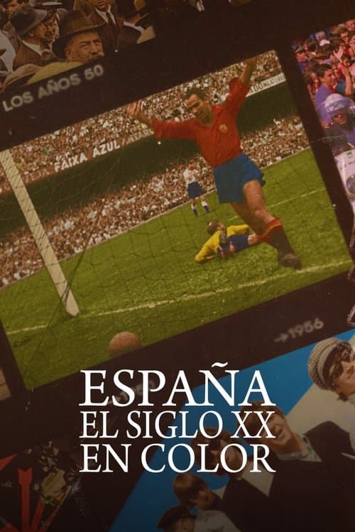 España, el siglo XX en color afişi