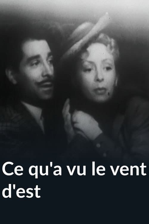 Ce qu'a vu le vent d'est afişi