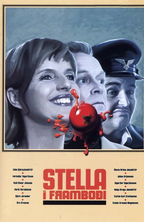 Stella í framboði afişi