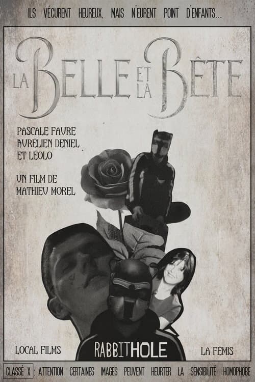La belle et la bête afişi