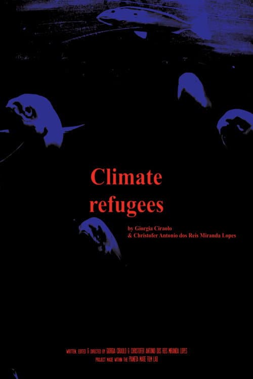 Rifugiati climatici afişi