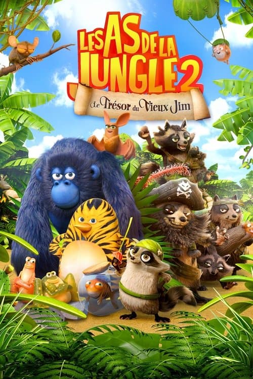 Les As de la Jungle 2 : Le Trésor du Vieux Jim afişi