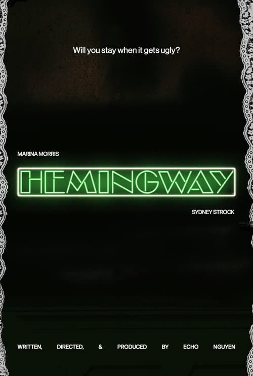 Hemingway afişi