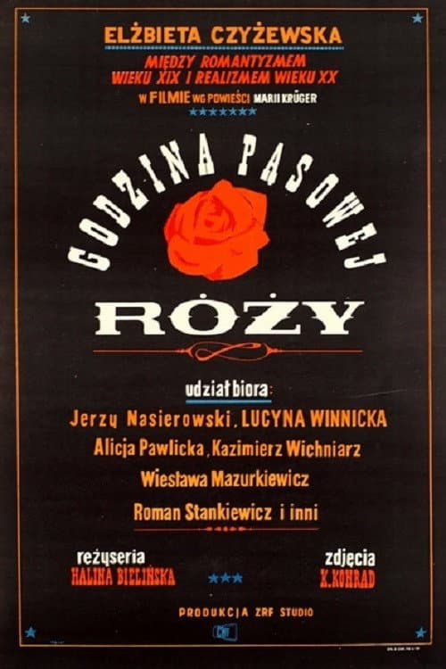 Godzina pąsowej róży afişi