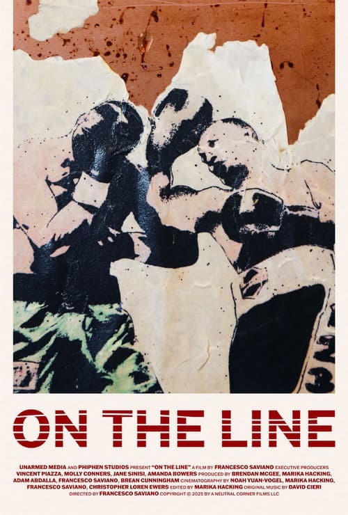 ON THE LINE afişi