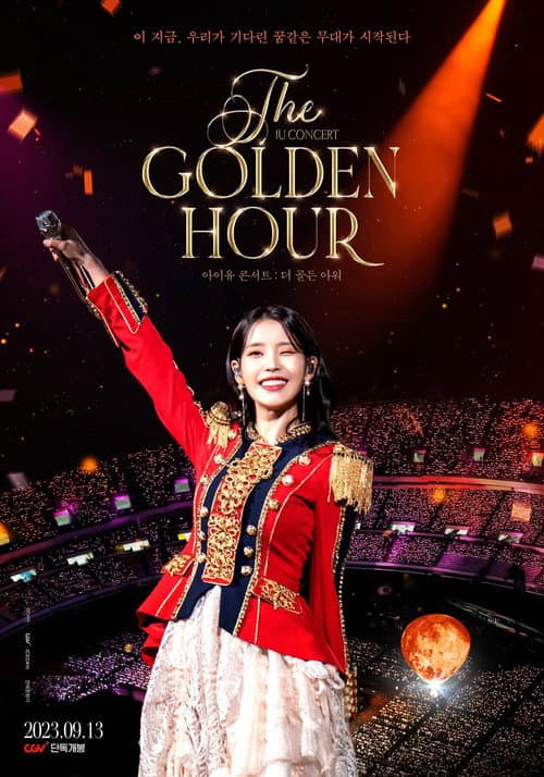IU CONCERT - The Golden Hour afişi