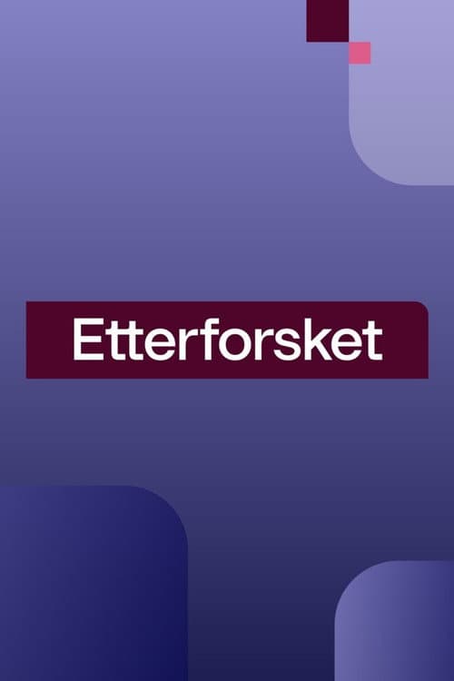 Etterforsket afişi