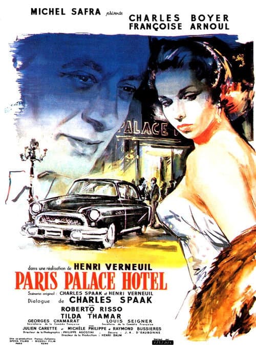 Paris, Palace Hôtel afişi