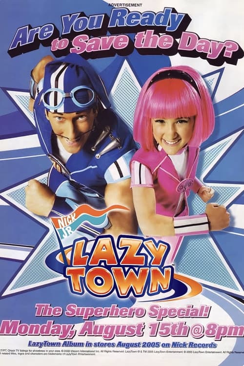 LazyTown’s New Superhero afişi