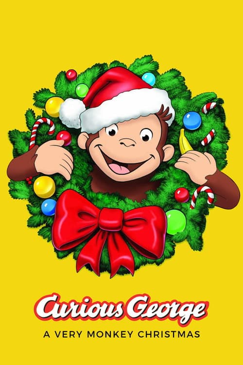 Curious George: A Very Monkey Christmas afişi