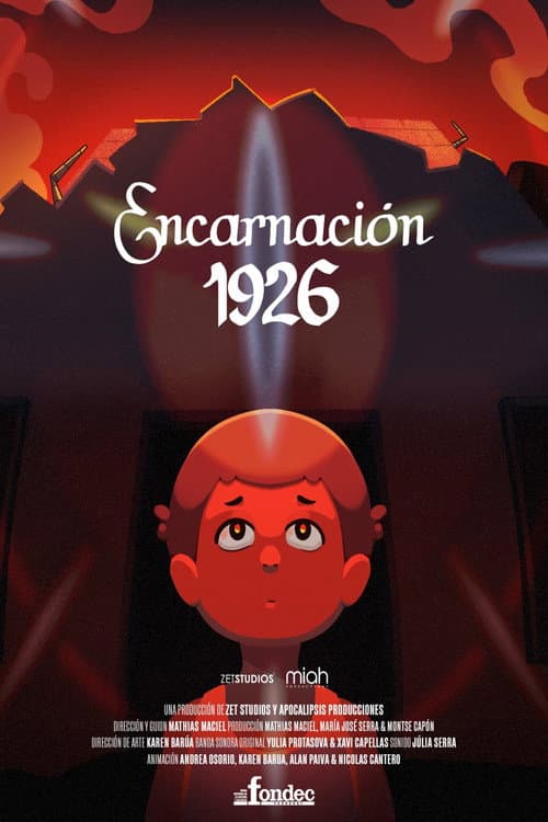 Encarnación, 1926 afişi