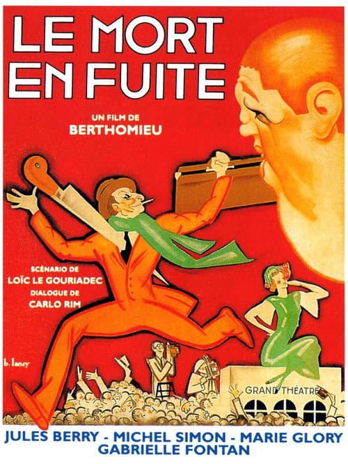 Le Mort en fuite afişi