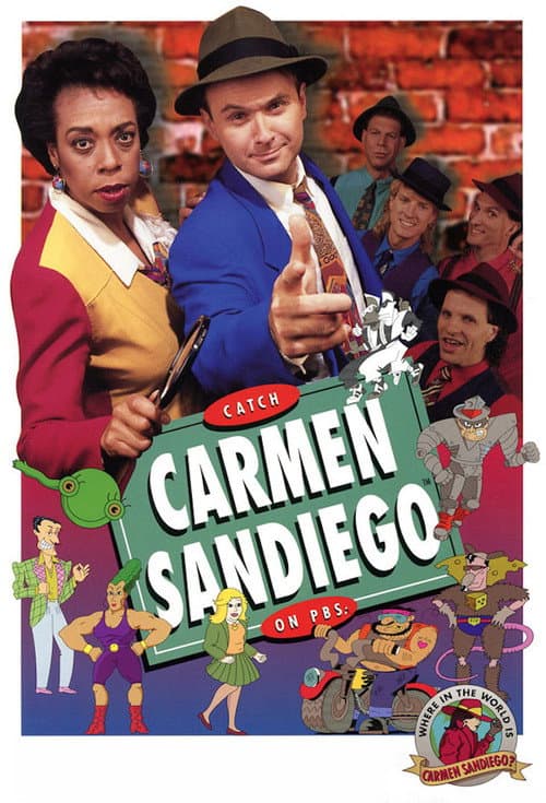 Where in the World Is Carmen Sandiego? afişi