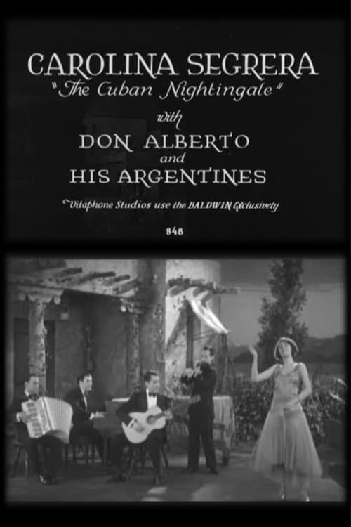 Carolina Segrera, 'The Cuban Nightingale' afişi