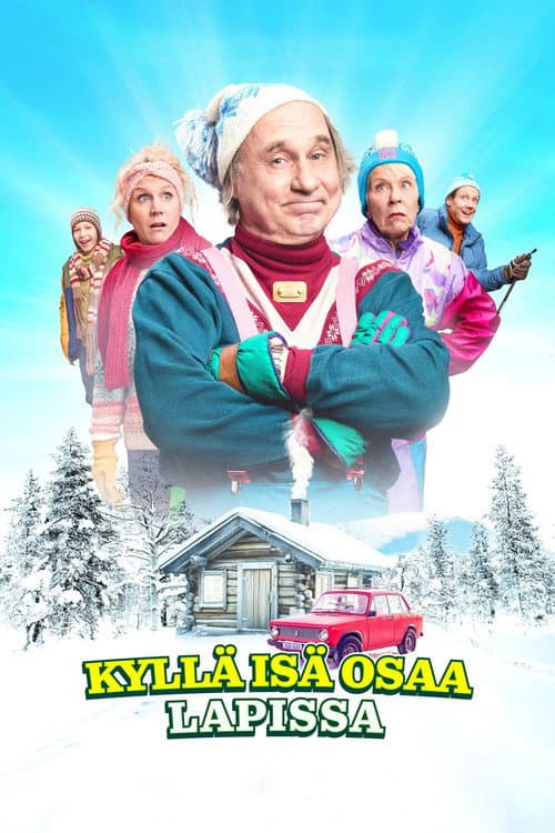 Kyllä isä osaa Lapissa afişi