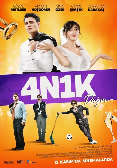 4N1K: Düğün afişi