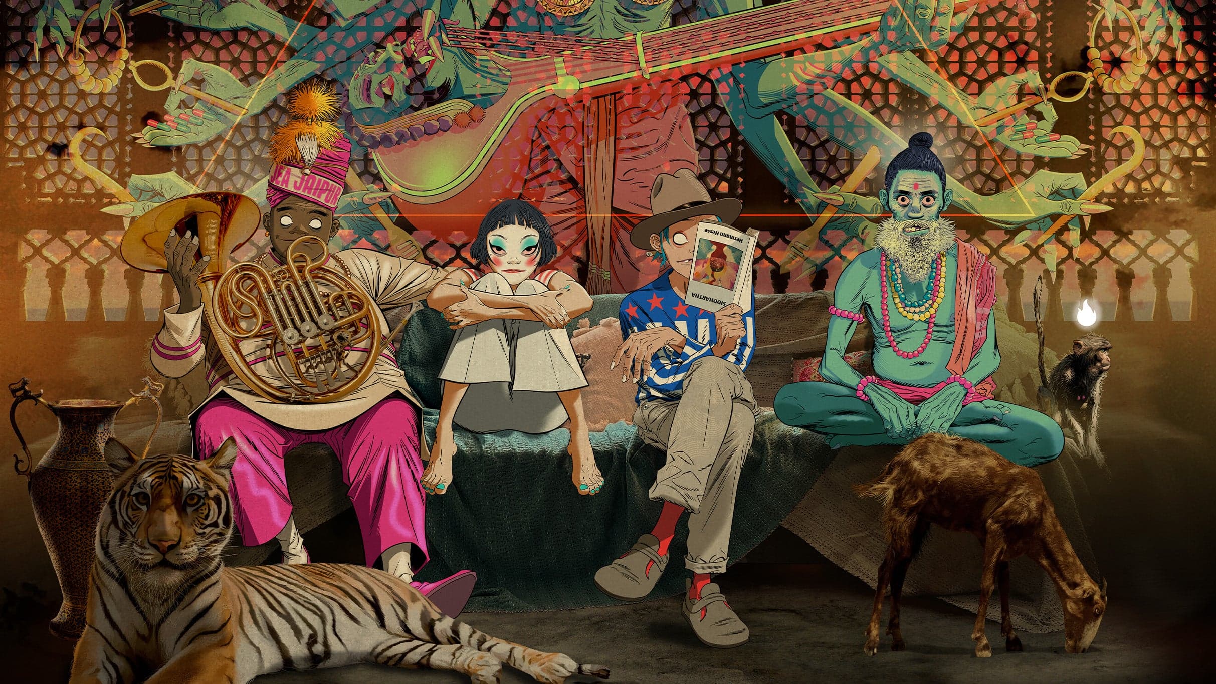 Pozitif Vibrations: Gorillaz