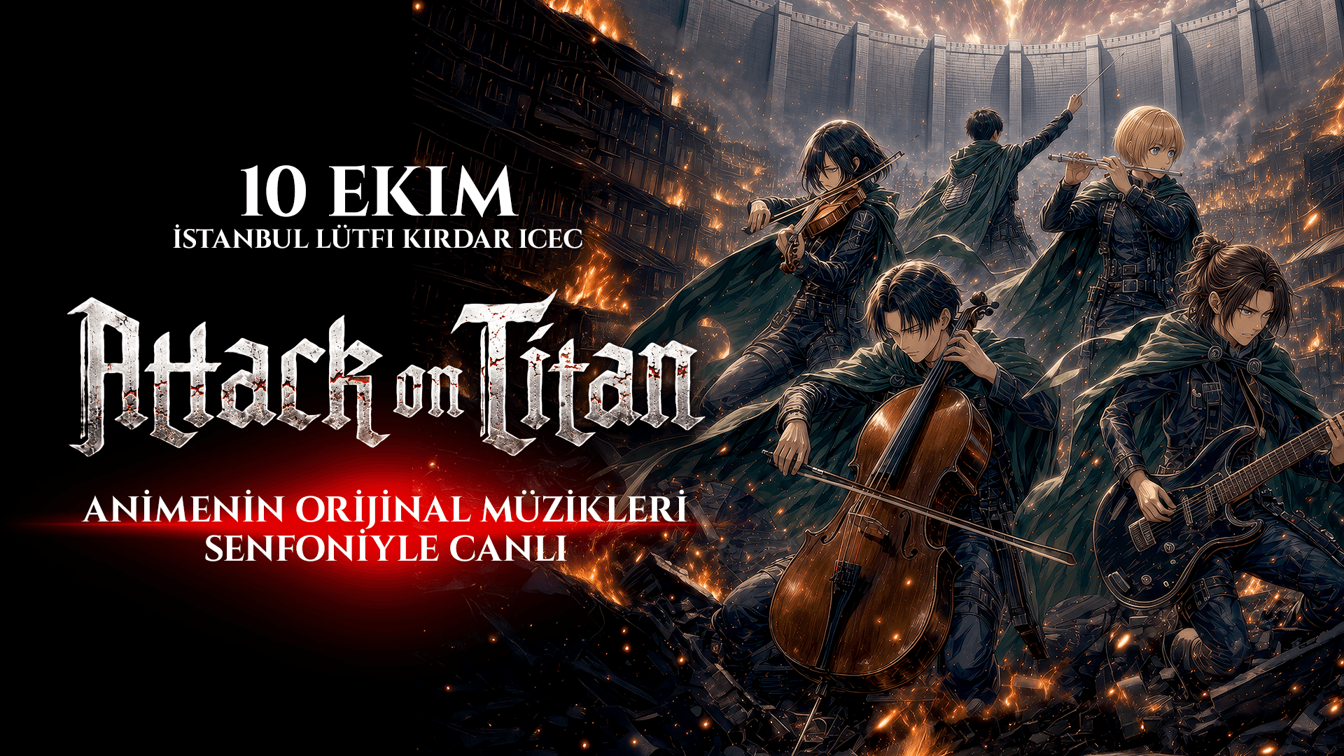 Attack On Titan Senfoni Konseri