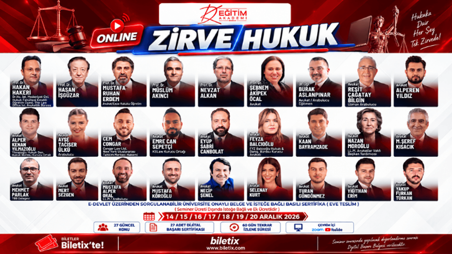 Online Zirve Hukuk Semineri