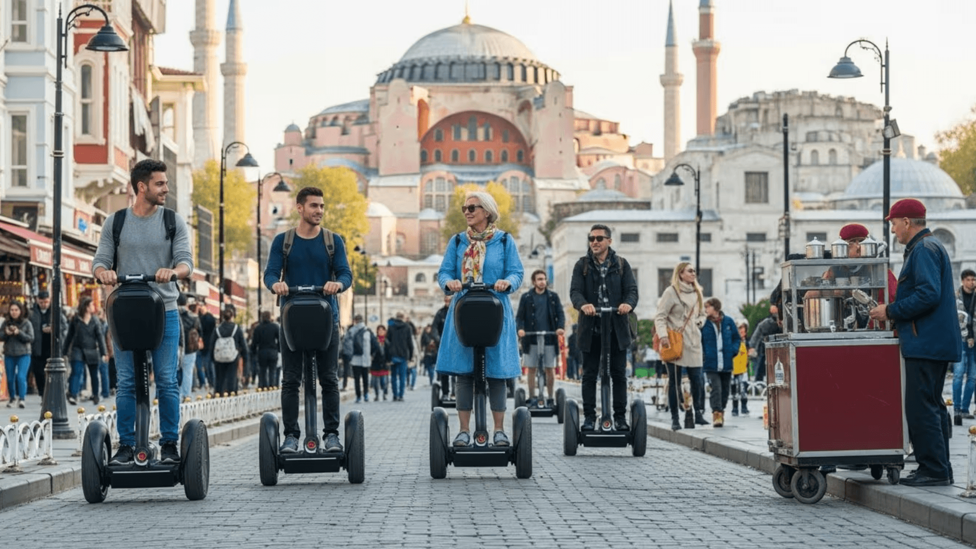 Eski İstanbul Sabah Segway Şehir Turu