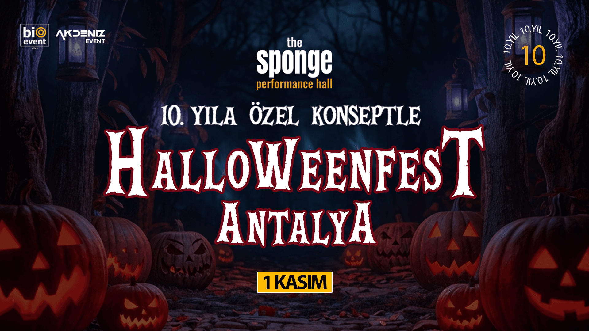 Halloweenfest Antalya 10. Yıl