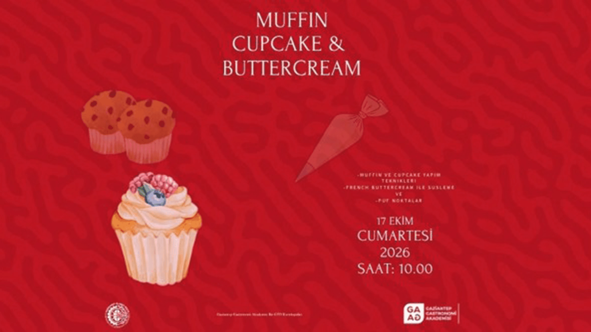 Cupcake ve Muffin Atölyesi