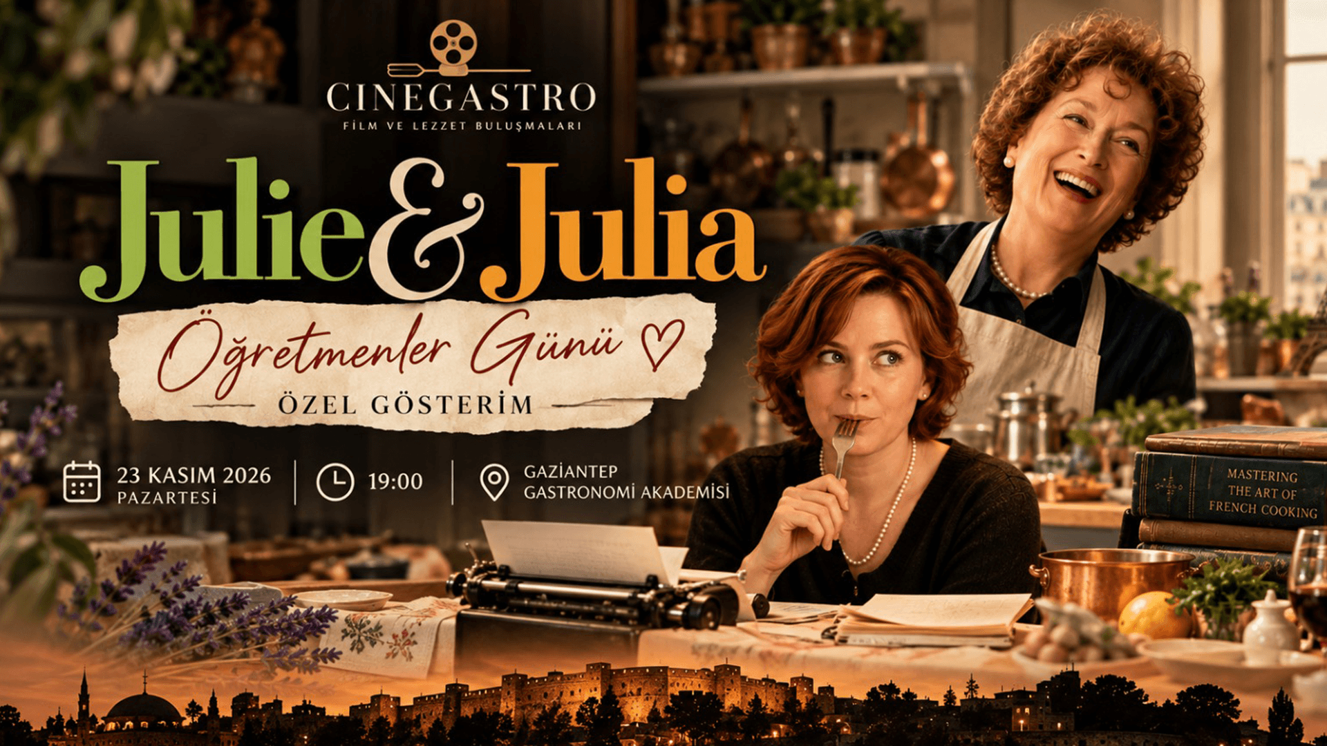 Sinegastro: Julie & Julia