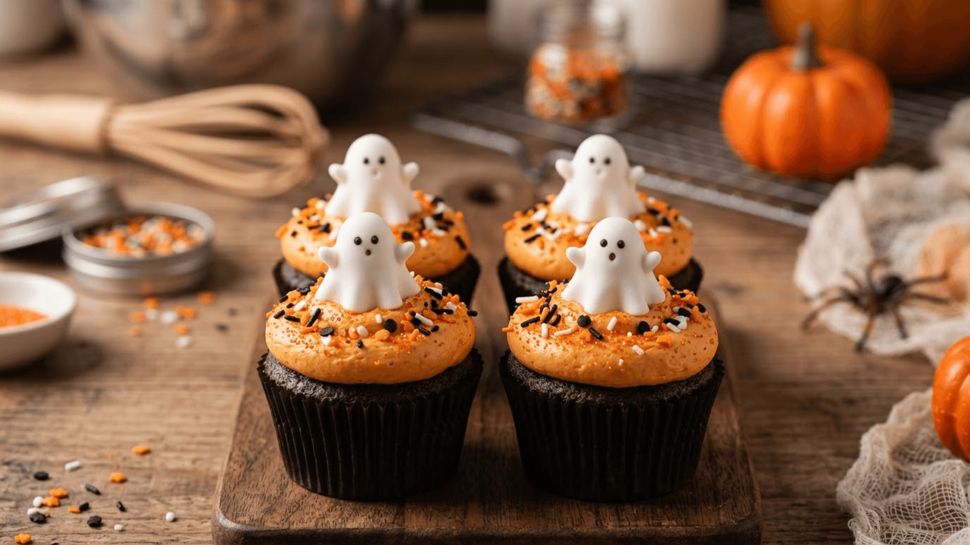 Hallowen Cupcake (9 - 15 Yaş)