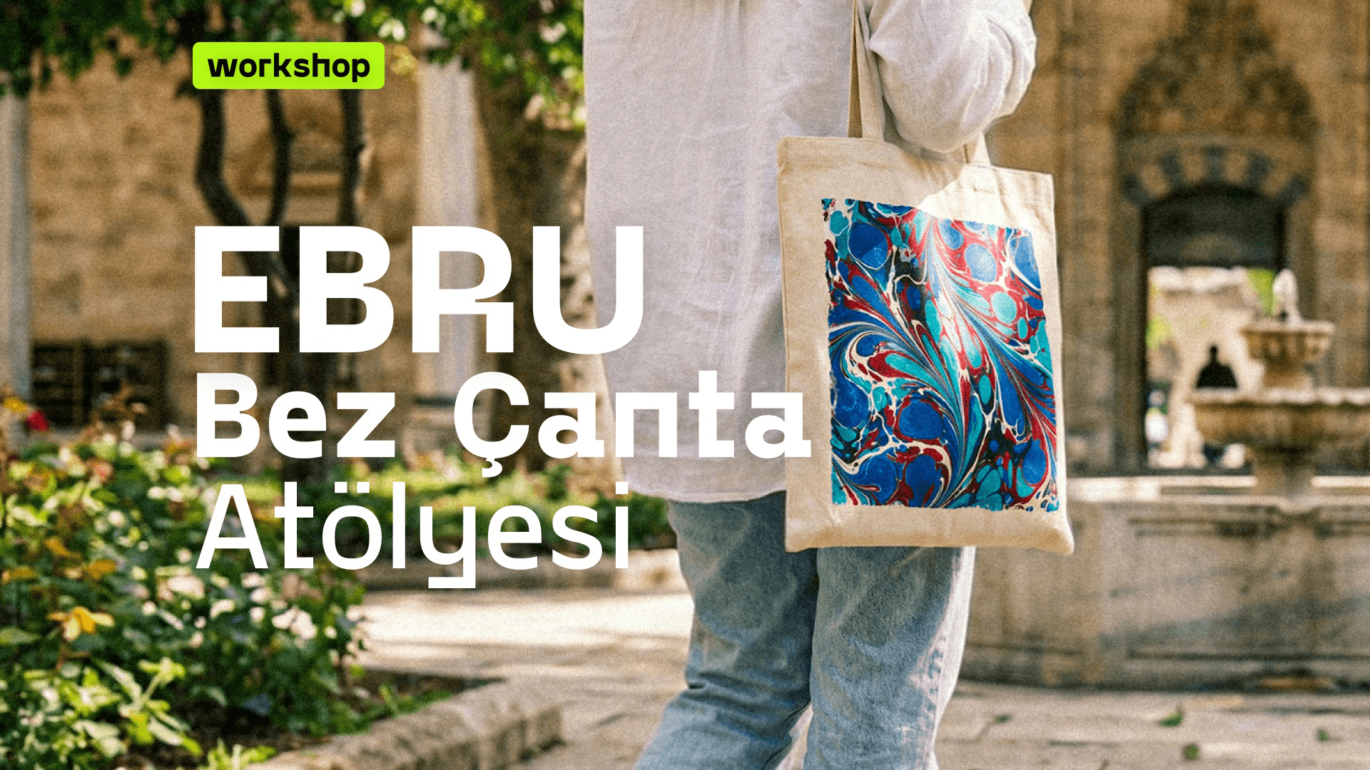 Ebru Bez Çanta Sanat Atölyesi