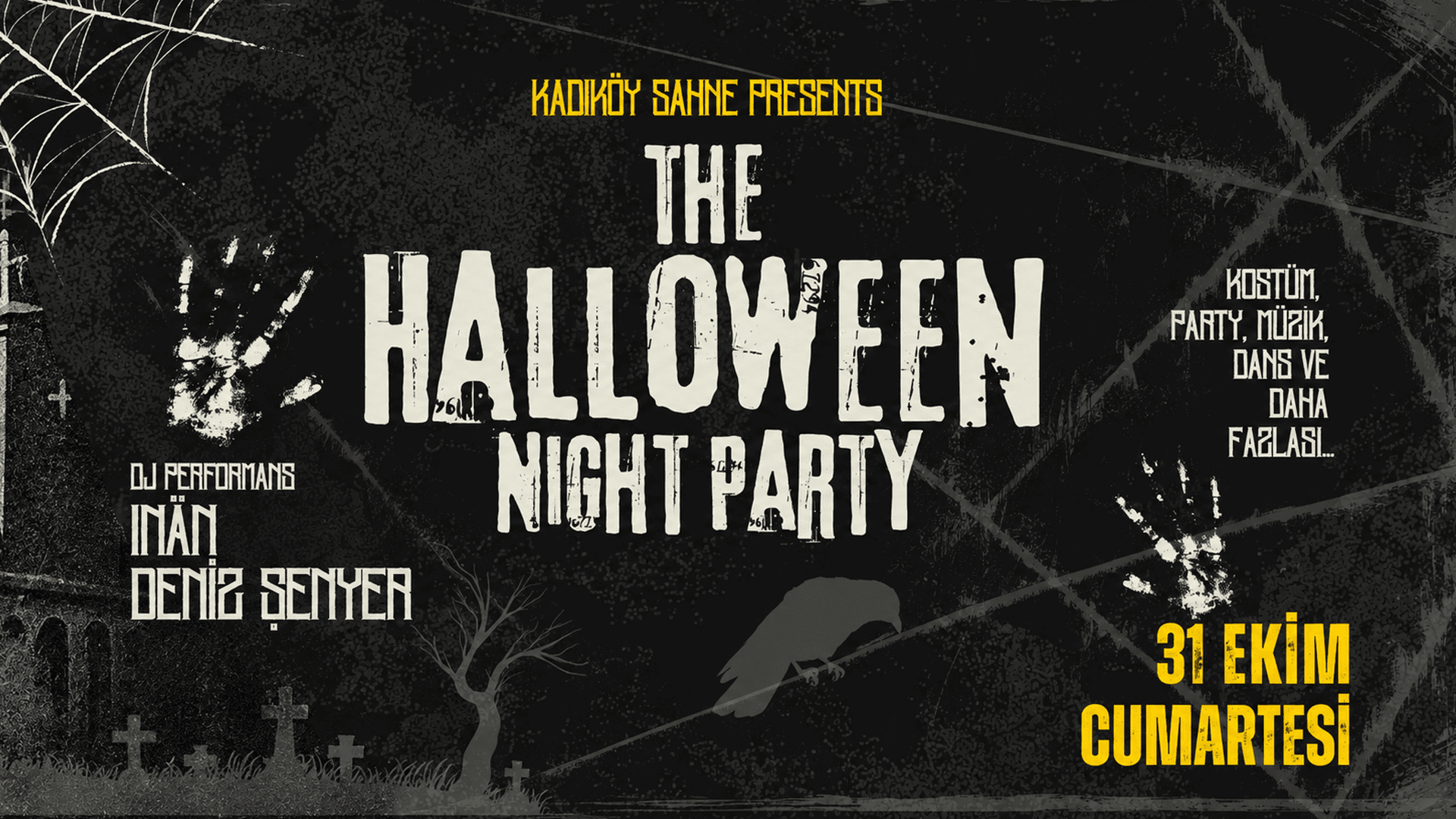 Kadıköy Sahne Presents The Halloween Night Party