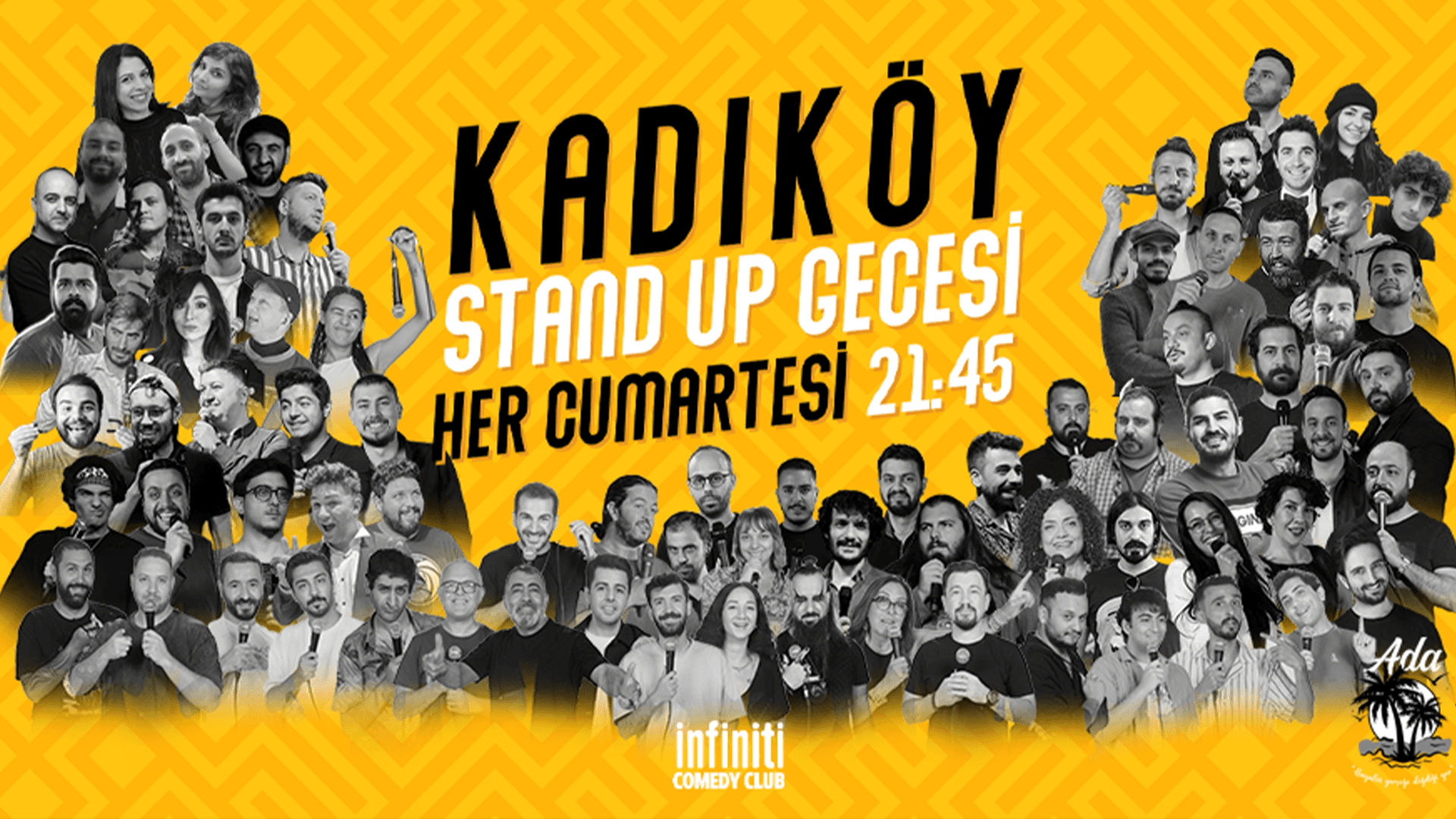 Kadıköy Stand Up Gecesi Cumartesi 21:45