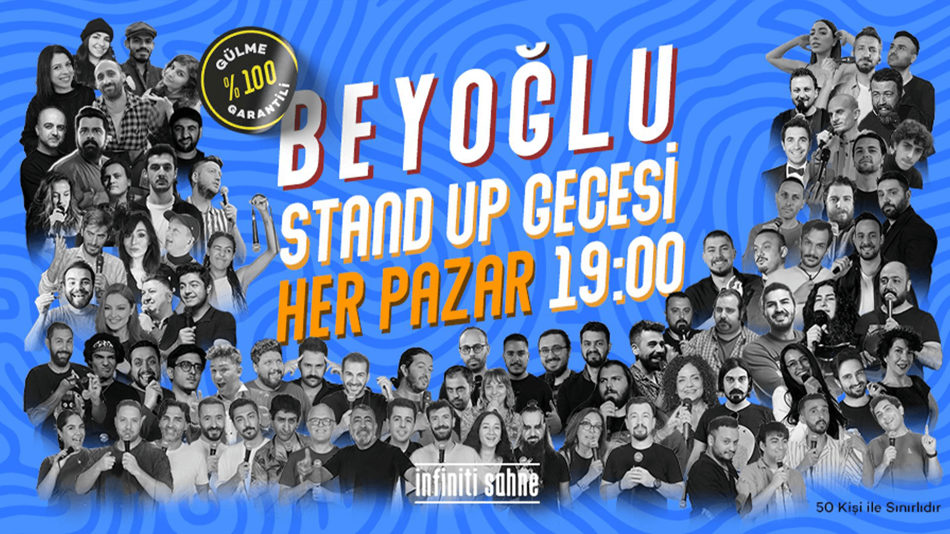 Stand Up Taksim - Beyoğlu Gecesi - Pazar 19:00