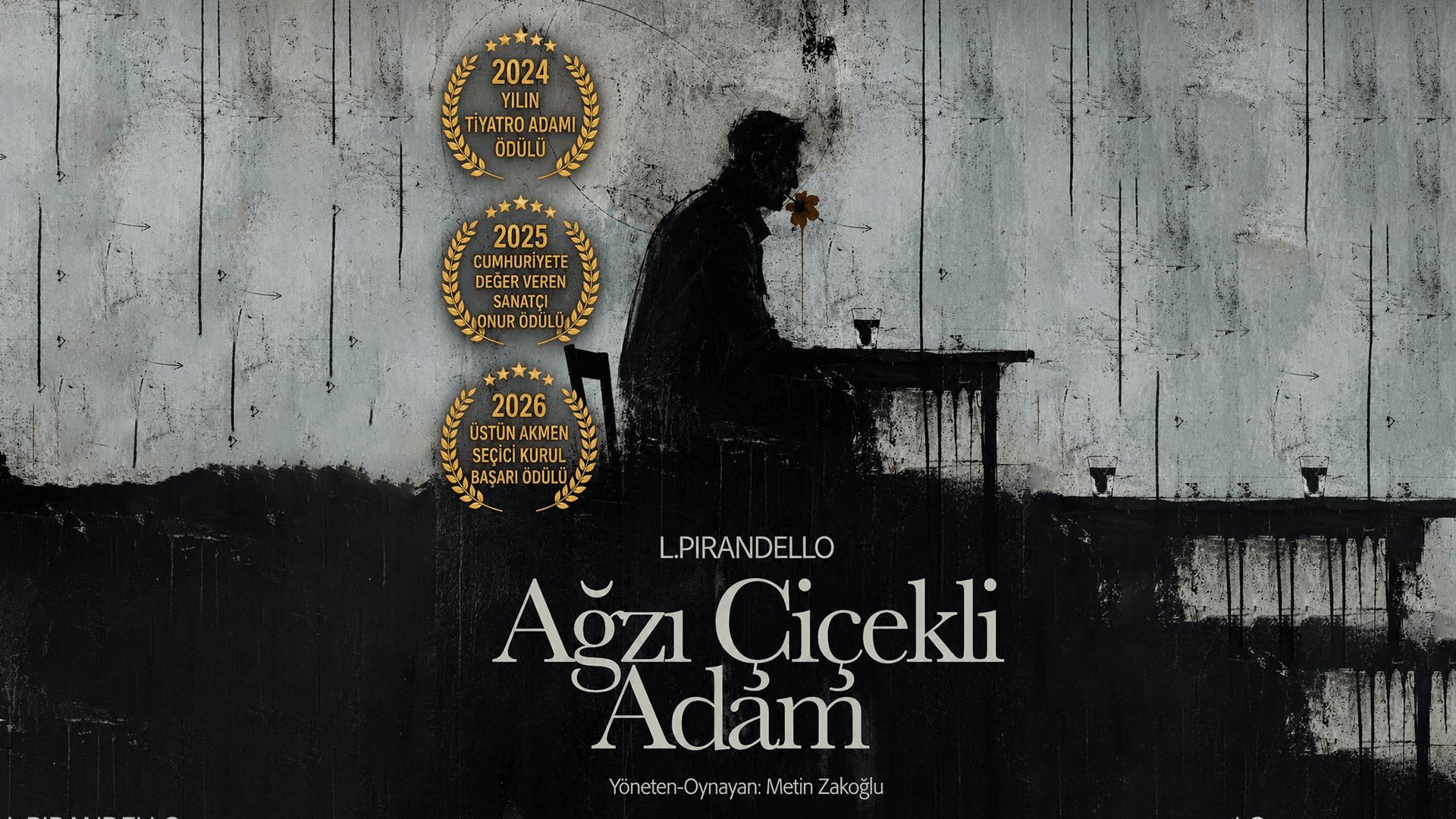 Ağzı Çiçekli Adam