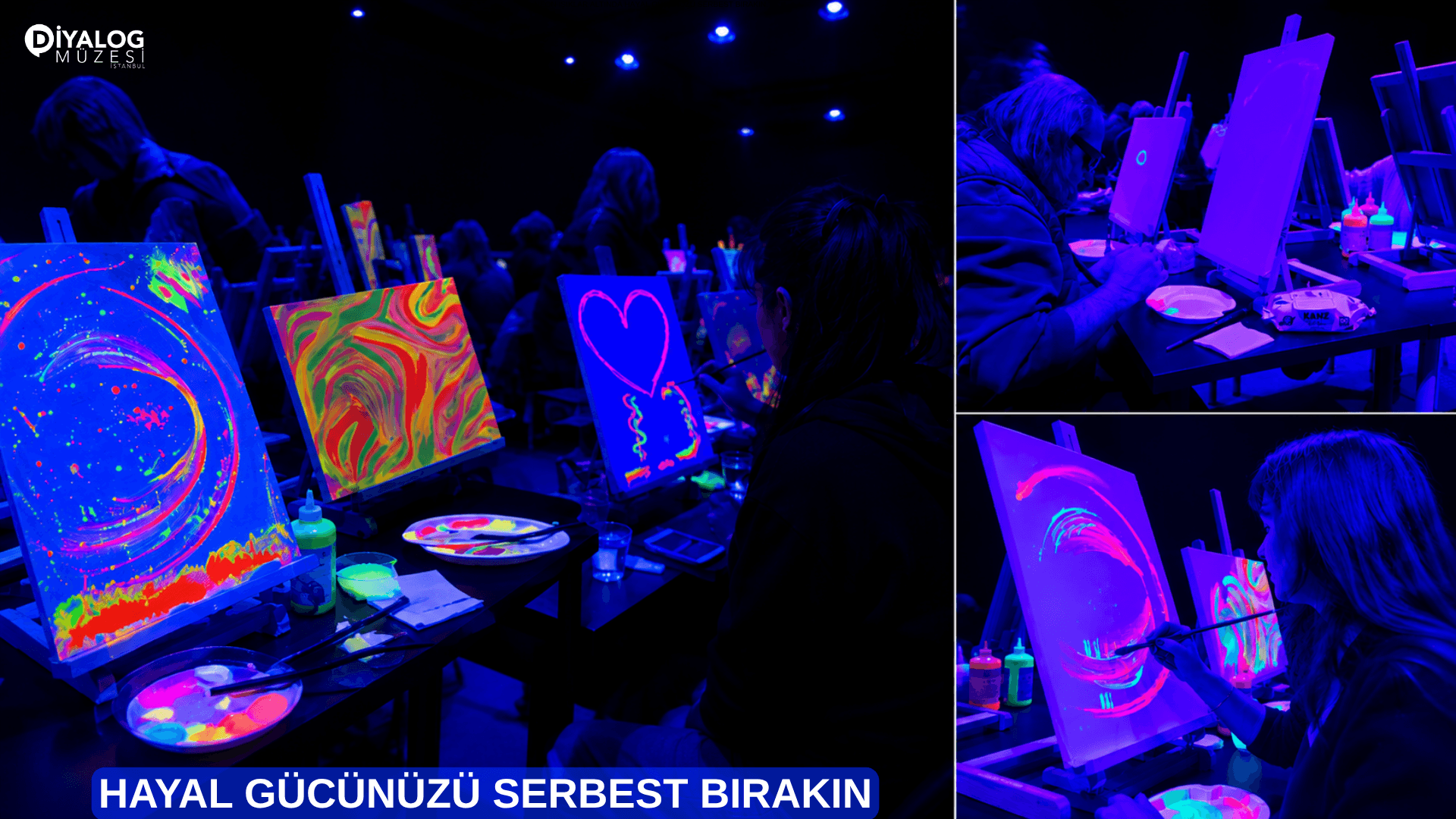 Paint in the Dark – Karanlıkta Resim
