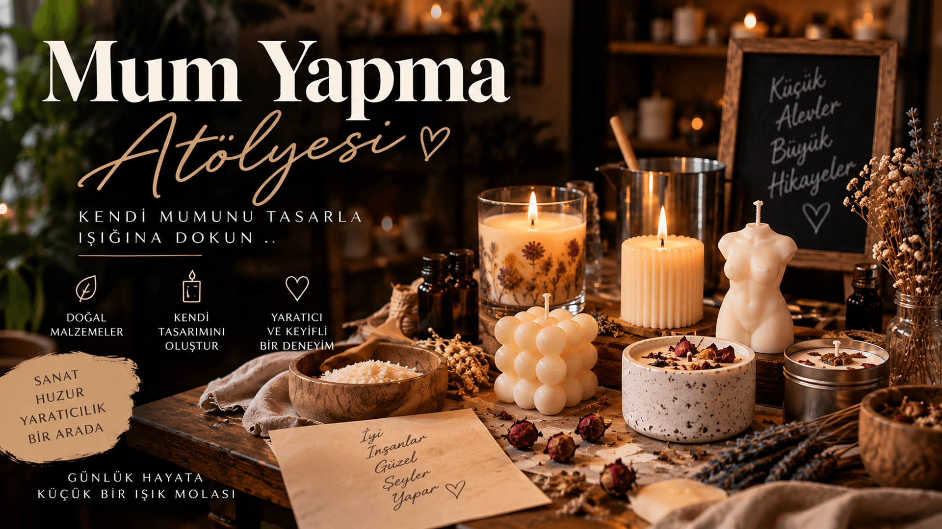 Mum Yapma Atölyesi