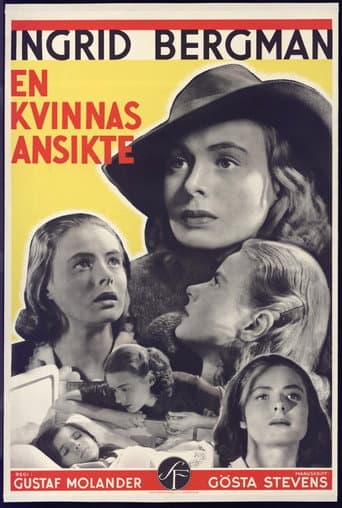 En kvinnas ansikte afişi
