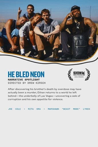 He Bled Neon afişi