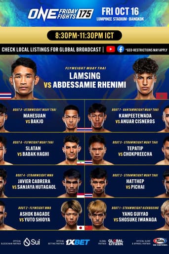 ONE Friday Fights 175: Lamsing vs. Rhenimi afişi