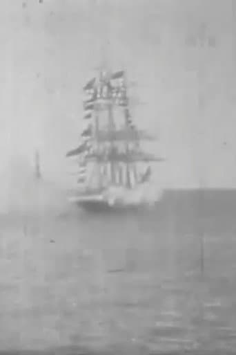 La Fragata Sarmiento en la Gran Revista Naval afişi