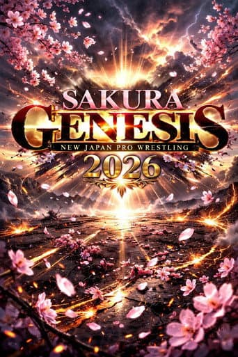 NJPW Sakura Genesis 2026 afişi