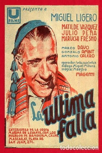 La última Falla afişi