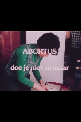 Abortus doe je niet zomaar afişi