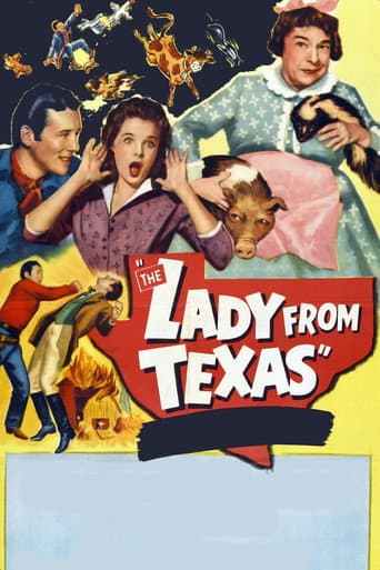 The Lady from Texas afişi