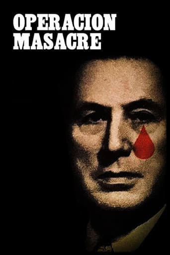 Operación Masacre afişi
