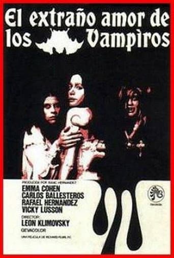 El extraño amor de los vampiros afişi