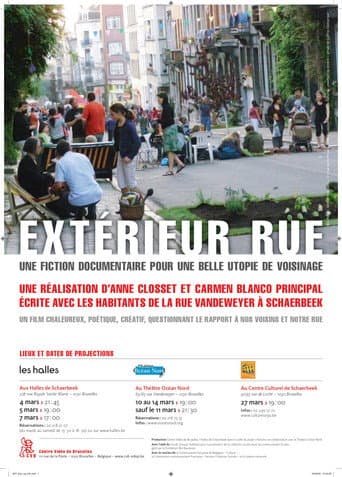 Extérieur rue afişi